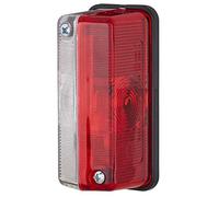 HELLA 2XS 005 020-057 Feu d'encombrement - 12V - Montage en saillie - Couleur du voyant: limpide/rouge - Montage en saillie latéral