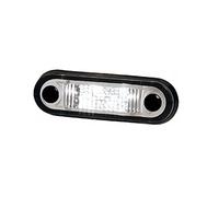 HELLA 2XT 959 510-427 Feu d'accès - LED - 12/24V - 0.5W - LED - Montage encastré - Couleur du voyant: limpide - Couleur LED: blanc