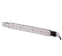 HELLA 2Zr 980 889-211 Led-Feu De Recul - Strip Lamp - 24V - Montage En Saillie - Pour Fixation À L'Horizontale - Câble: 2500Mm - Fiche: Extrémités De Câble Ouvertes