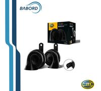 HELLA 3FH 012 010-161 Kit 2 Trompes Avertisseurs 12V 110 dB