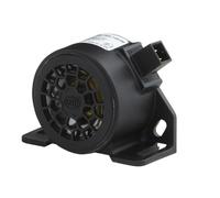 HELLA Avertisseur de marche arrière - 97dB(A) - Plage de fréquences: 1200Hz - SAE - vissé - Fiche: AMP - Quantité: 1 - 3SL 009 148-061
