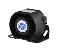 HELLA 3SL 996 139-111 Avertisseur de marche arrière - 112dB(A) - Plage de fréquences: 1250Hz - vissé - Câble: 159mm - Fiche: extrémités de câble ouvertes - Quantité: 1