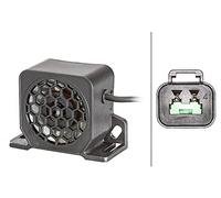 HELLA 3Sl 996 139-511 Avertisseur De Marche Arrière - Bm20 - 97Db(A) - Plage De Fréquences: 1200Hz - Vissé - Câble: 140Mm - Fiche: Fiche Deutsch - Quantité: 1