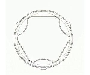 HELLA 4697900 Soufflet d'essieu Vag Div