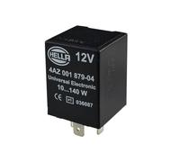 HELLA 4Az 001 879-041 Centrale Clignotante - 12V - 3Pôle - Montage En Saillie - Avec Support