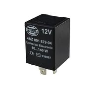 Hella Centrale clignotante 4AZ 001 879-041 – 12 V, 3 pôles, montage en saillie, avec support