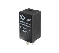 HELLA 4Az 001 879-051 Centrale Clignotante - 24V - 3Pôle - Montage En Saillie - Avec Support