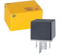 Hella Relais 4RA 007 793-031 – 12 V, 4 pôles, connecteur ID B3, noir, sans support