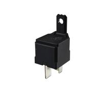 HELLA 4Ra 007 793-041 Relais, Courant De Travail - 12V - 4Pôle - Schéma De Câblage: S2 - Fiche: B3 - Relais De Puissance - Couleur: Noir - Avec Support