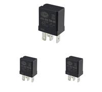 HELLA 4Ra 933 766-801 Relais, Courant De Travail - 12V - 4Pôle - Relais Inverseurs - Quantité: 1 (Lot de 3)