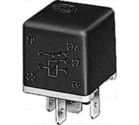 HELLA 4Rd 003 520-127 Relais, Courant De Travail - 24V - 5Pôle - Schéma De Câblage: W1 - Fiche: B1 - Relais Inverseurs - Avec Support - Quantité: 270