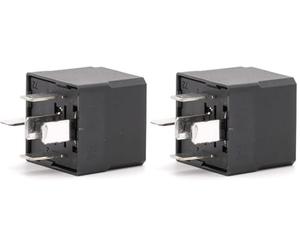 HELLA 4Rd 007 794-021 Relais, Contrôle De Démarrage À Froid - 12V - 5Pôle - Schéma De Câblage: W2 - Fiche: B1 - Ouvreur/Relais À Courant De Travail/Relais Inverseurs - Couleur: Noir - Sans Fixation