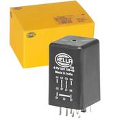 HELLA 4Rv 008 188-491 Appareil De Commande, Temps De Préchauffage - 12V - 9Pôle - Capable À L'Incandescence Résiduelle - Nombre De Cylindres: 4