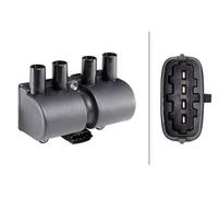 HELLA 5Da 193 175-561 Bobine D'Allumage - 12V - 4Pôle - Vissé