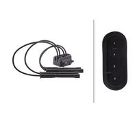 Hella Bobine d'allumage 5DA193175-821 – Bloc 12V 4 pôles, câbles/connecteurs inclus – Renault Nissan