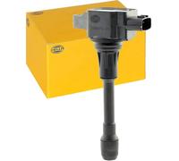 Hella Bobine d'allumage 5Da 193 175-851 – 12V, 3 pôles – Bobine crayon vissée
