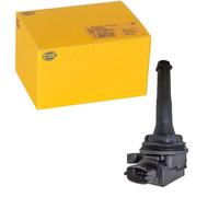 HELLA 5Da 358 000-071 Bobine D'Allumage - 12V - 4Pôle - Bobine Crayon - Vissé