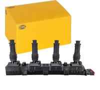 Bobine d'allumage Cosse de bougie d'allumage comprise 5DA 358 000-201 HELLA