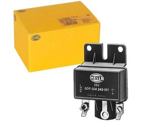 HELLA 5DR 004 243-051 Régulateur d'alternateur - 12V | Compatible avec: ALFA ROMEO ALFETTA, ALFETTA GT, GTV, CITROËN 2 CV, AX, CX I, CX I Break, DYANE, LNA, PEUGEOT 104, 104 Coupe