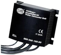 HELLA Transformateur de tension - Tension-entrée: 24V - Tension-sortie: 12V - incl. faisceau de câbles supplém. pour éclair. de remorque - 5DS 008 125-001