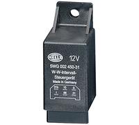 HELLA 5Wg 002 450-311 Relais, Intervalle D'Essuyage - 12V - 6Pôle - Avec Support