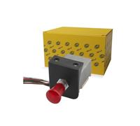 HELLA 6Hd 002 535-101 Interrupteur De Signal De Détresse - Commande Du Train - 12V - Montage Encastré - Halogène - Câble: 600Mm - Avec Ampoule