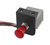 HELLA 6Hd 002 535-101 Interrupteur De Signal De Détresse - Commande Du Train - 12V - Montage Encastré - Halogène - Câble: 600Mm - Avec Ampoule