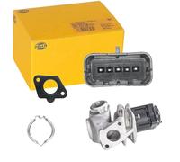 HELLA 6Nu 010 171-111 Vanne Egr - 12V - Électrique - Avec Joint D'Étanchéite - Avec Collier