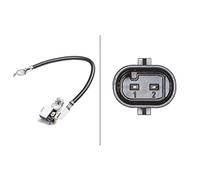 HELLA 6Pk 010 394-901 Capteur, Gestion Des Batteries - 12V - Vissé - Câble: 370Mm