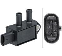 HELLA 6Pp 009 403-221 Capteur, Pression Des Gaz Échappement - 3Pôle - Vissé