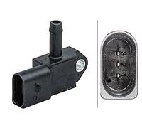 HELLA 6Pp 009 409-591 Capteur, Pression Des Gaz Échappement - 3Pôle - Vissé