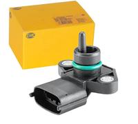 HELLA 6Pp 358 152-201 Capteur, Pression Du Tuyau D'Admission - 4Pôle - Vissé