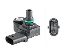 Hella 6PP 358 152-401 - Capteur, pression du tuyau d'admission