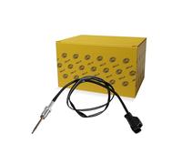 HELLA 6PT 010 376-581 Capteur, température des gaz - 2pôle - vissé - Câble: 835mm