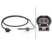 HELLA 6Pt 014 494-091 Capteur, Température Des Gaz - 2Pôle - Vissé - Câble: 760Mm