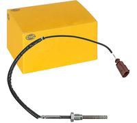 Hella Capteur de température des gaz 6Pt 014 494-111 2 pôles vissé câble 242 mm