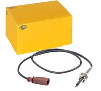 HELLA 6Pt 014 494-121 Capteur, Température Des Gaz - 2Pôle - Vissé - Câble: 702Mm