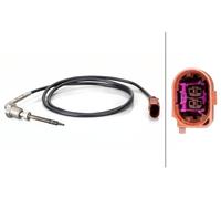 HELLA Palpeur de température des gaz 6PT 014 494-531 2 pôles, vissé, câble 1000 mm