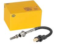 HELLA 6Pt 358 181-221 Capteur, Température Des Gaz - 2Pôle - Vissé - Câble: 120Mm