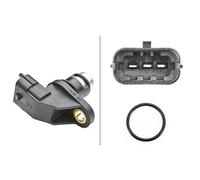 HELLA 6Pu 009 121-591 Capteur, Position D'Arbre À Cames - 12V - 3Pôle - Avec Joint D'Étanchéite