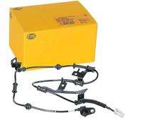 Hella Capteur vitesse roue 6PU012679-731 12V 2 pôles Avant gauche Câble 870mm Avec support