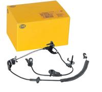 HELLA 6Pu 012 679-751 Capteur, Vitesse De Roue - 12V - 2Pôle - Essieu Arrière Gauche - Câble: 975Mm - Avec Support