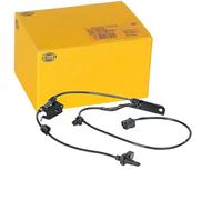HELLA 6Pu 012 679-771 Capteur, Vitesse De Roue - 12V - 2Pôle - Essieu Avant Gauche - Câble: 995Mm - Avec Support