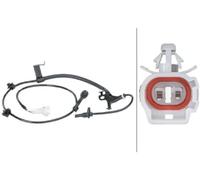 HELLA 6Pu 012 679-791 Capteur, Vitesse De Roue - 12V - 2Pôle - Essieu Avant Gauche - Câble: 1125Mm - Avec Support