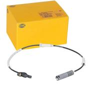 Hella Capteur ABS de vitesse de roue 6PU 012 679-881 – 2 pôles – Essieu avant – Câble 585 mm