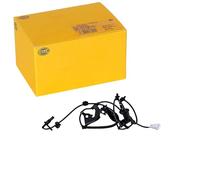 HELLA 6PU 230 048-701 Capteur, vitesse de roue - 2pôle - Essieu avant - Câble: 1730mm - avec clips de fixation sur le câble