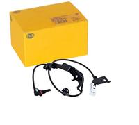 HELLA 6PU 230 048-721 Capteur, vitesse de roue - 2pôle - Câble: 700mm - avec clips de fixation sur le câble