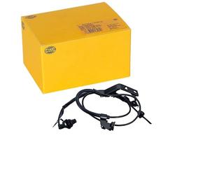 HELLA 6PU 230 048-751 Capteur, vitesse de roue - 2pôle - Essieu avant droit - Câble: 1292mm - avec clips de fixation sur le câble