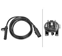 HELLA 6PU 358 217-121 Capteur, vitesse de roue - 2pôle - Essieu arrière droit - Câble: 1620mm