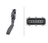 HELLA 6PV 009 765-711 Capteur pour pédale d'accélérateur